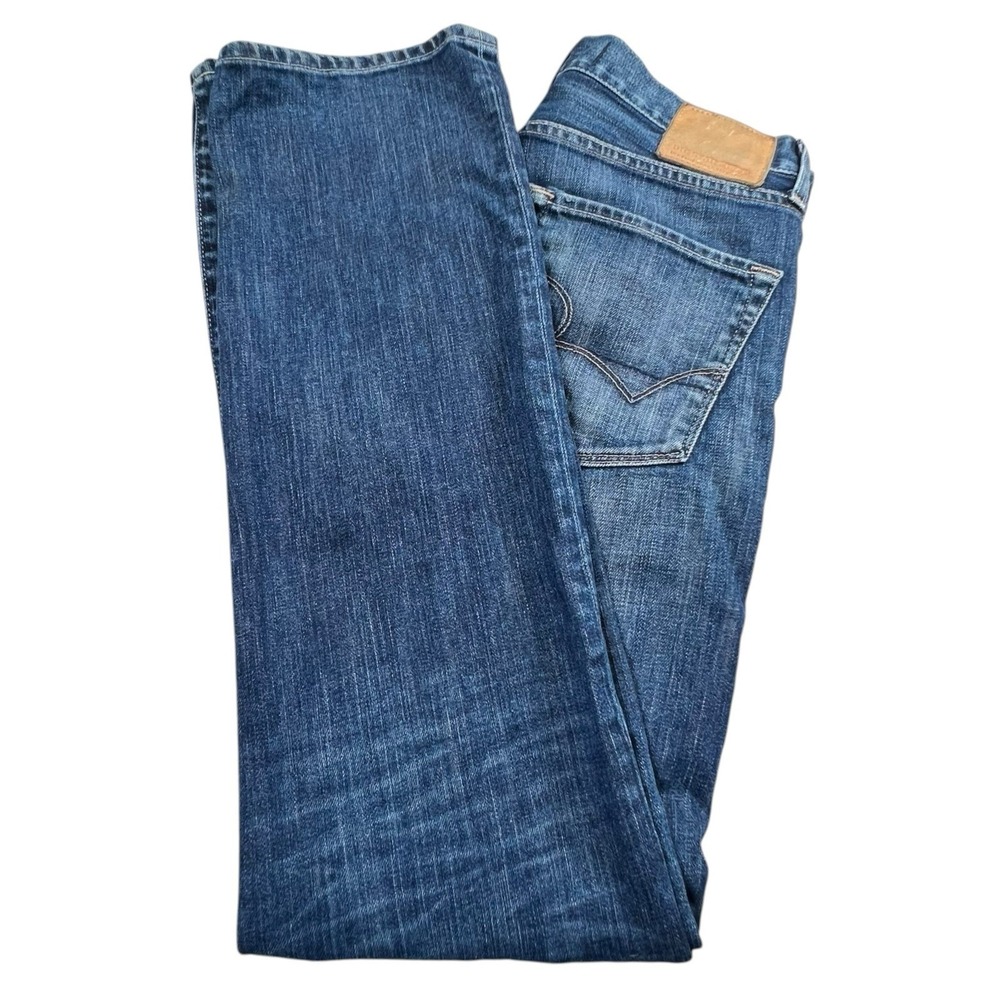 Big Star Mens 29x33 Union Regular Straight Leg Medium Wash Jeans